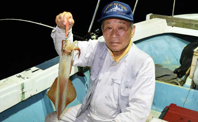 胴突きでもイカメタルでも100尾前後と絶好調！【夜焚きイカ釣果速報17選・福岡】