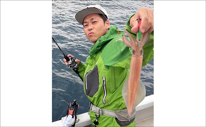 胴突きでもイカメタルでも100尾前後と絶好調！【夜焚きイカ釣果速報17選・福岡】