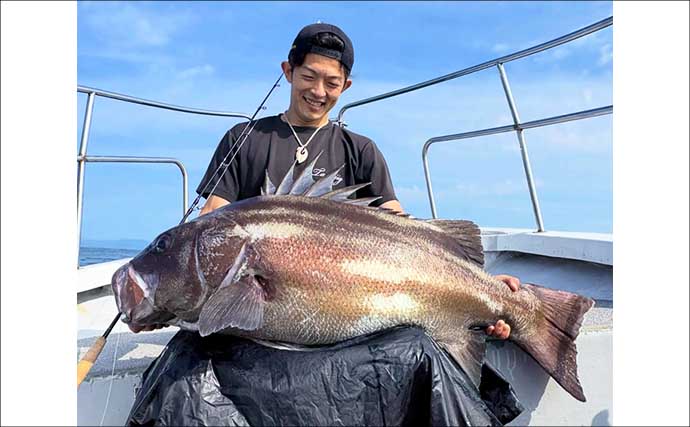 20kgオーバーの「イシナギ」堂々浮上！【船釣り釣果速報5選・三重】