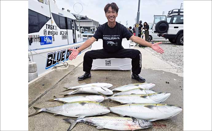 ジギングでブリにサワラが連続ヒット！【沖のルアー最新釣果5選・愛知】