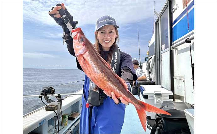 洲崎沖で高級魚「マハタ」を狙う根魚五目釣り　本命＆多彩なゲストと対面成功！【萬栄丸・千葉】
