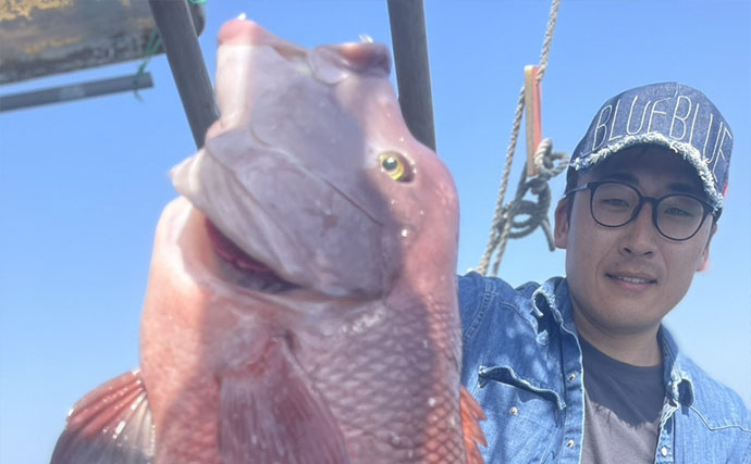 【イサキSLJ】今季初釣行で本命10匹に特大ゲスト3連発！（山口・角島沖）