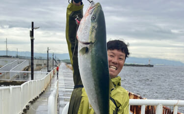 『大阪南港魚つり園』釣果レポート　青物は不調もエギタコ釣りで新子タコ登…