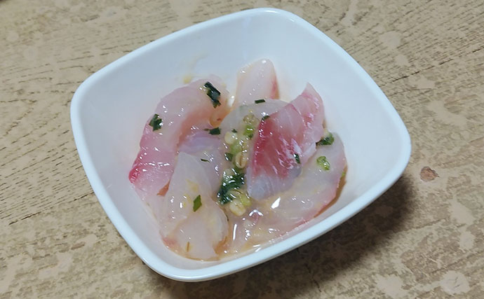 釣った「オジサン」で作るネギみそレシピ　甘めに仕上げてご飯のお供に