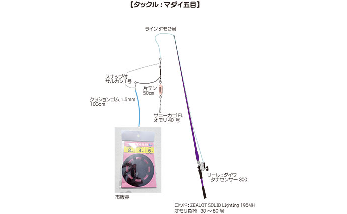 春の沼津でボートから乗っ込みマダイを狙う！【静岡】トラブル続出もイトヨリ3匹を手中