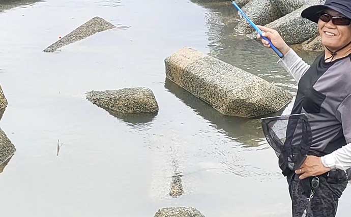 テナガエビ釣りシーズン開幕！ 濁りと増水を攻略して本命キャッチ【福岡・室見川】