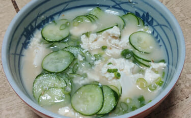 釣魚で作る「夏バテ防止」レシピ：イシガキダイの冷や汁　ベースは冷凍保存…