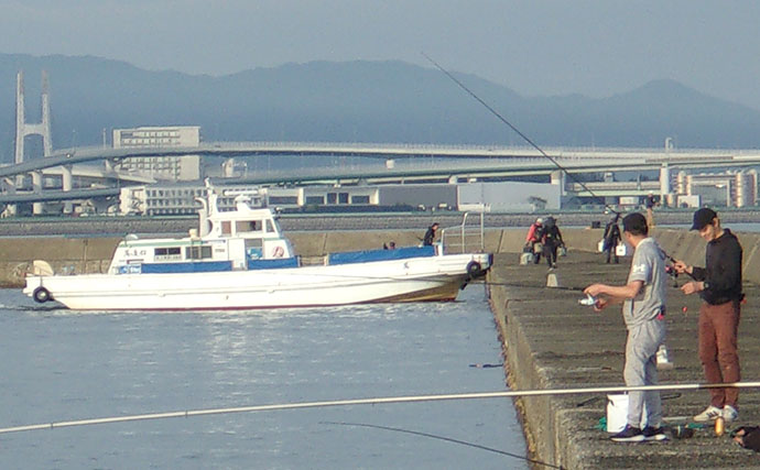 泉佐野一文字で青物狙いノマセ釣りに挑戦【大阪】本命不発も赤灯台周りで小アジ＆サッパ確保