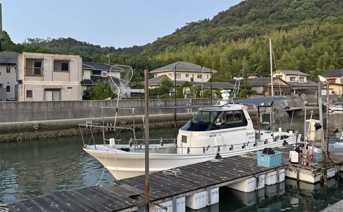 瀬戸内ボートゲームでマダイ2匹手中【香川】キャスティングでサワラヒットも無念のバラし