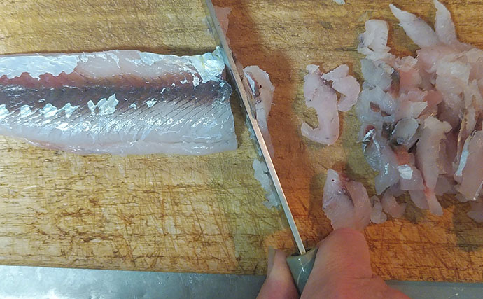 釣魚で作る「ビールのおつまみ」レシピ：ヒラの揚げ身　つなぎは少なめに！