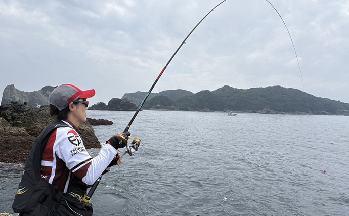 夏磯フカセ釣りで良型クロとイサキが好反応【大分】新発売ウキを使い分けて攻略！