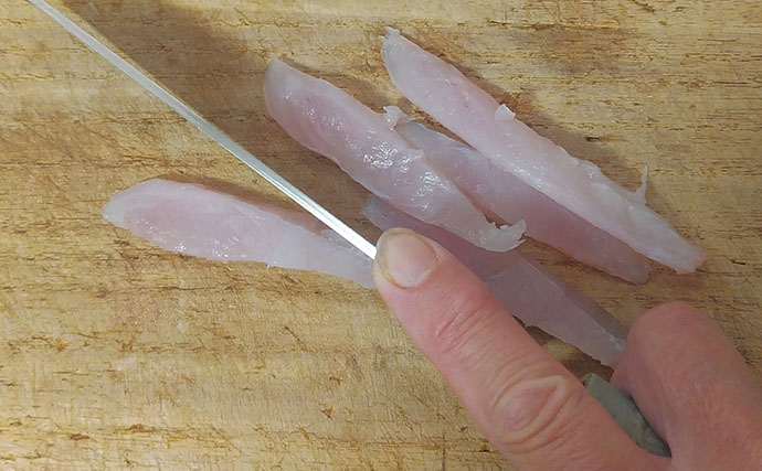 「夏のあっさり」レシピ：セイゴの香味野菜和え　シャキシャキ野菜がアクセント