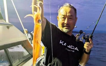 イカメタルでも複数人100尾超え！数釣り加速中【夜焚きイカ釣果速報18…