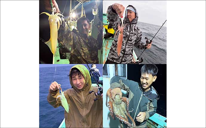 イカメタルでも複数人100尾超え！数釣り加速中【夜焚きイカ釣果速報18選・福岡】