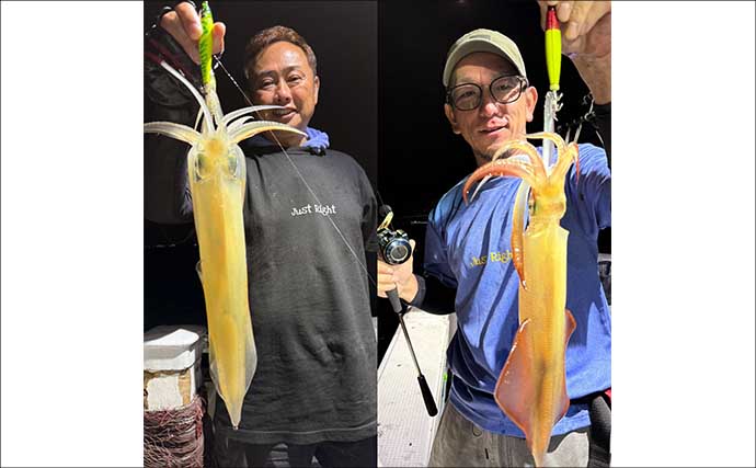 連日イカ100尾前後と釣果安定！入門にも絶好のタイミングか【夜焚きイカ釣果速報20選・福岡】