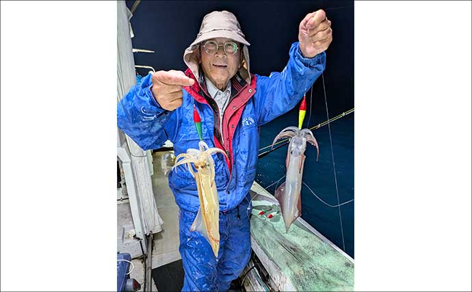 連日イカ100尾前後と釣果安定！入門にも絶好のタイミングか【夜焚きイカ釣果速報20選・福岡】