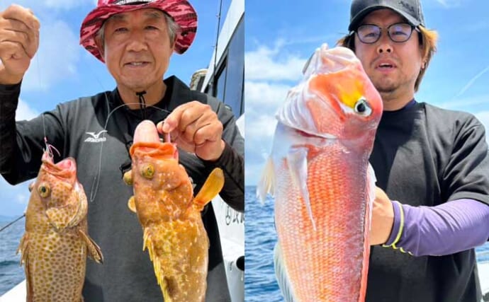 平戸沖ジギング＆キャスティングゲームで根魚にヒラマサが好調【沖釣り釣果速報5選・長崎／佐賀】