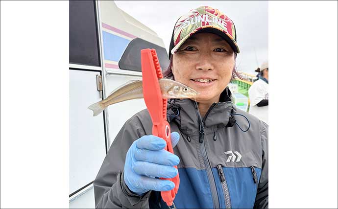 釣具屋主催の船シロギス釣行会に参戦【ちがさき丸】釣り初体験でも本命キス手中！