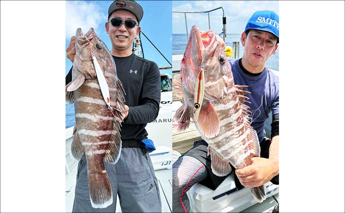 平戸沖ジギングで高級美味魚マハタが好反応！【船釣り釣果速報5選・長崎／佐賀】