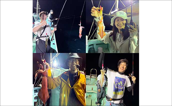 イカ100匹超え釣果続々！玄界灘・響灘ともに絶好調【夜焚きイカ釣果速報20選・福岡】