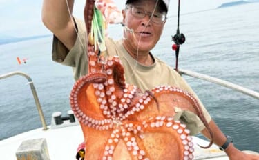 島原沖でマダコ釣りが順調！5kg交え70尾以上の日も【船釣り最新情報5…