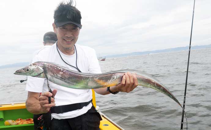 東京湾ルアータチウオ船でトップ36尾と数釣り達成！【渡辺釣船店・横浜】