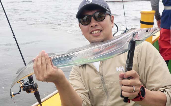 東京湾ルアータチウオ船でトップ36尾と数釣り達成！【渡辺釣船店・横浜】