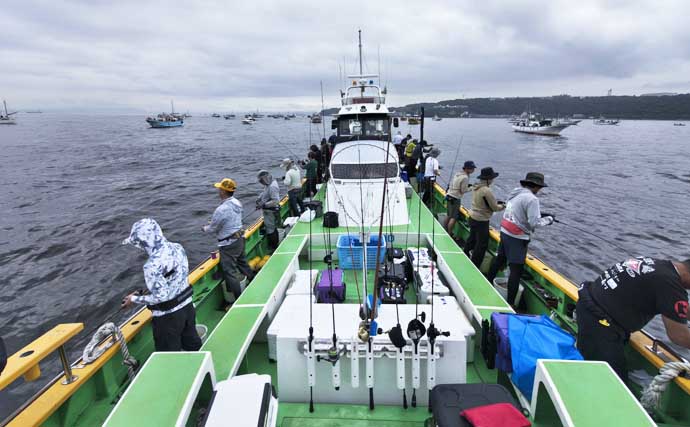 東京湾ルアータチウオ船でトップ36尾と数釣り達成！【渡辺釣船店・横浜】