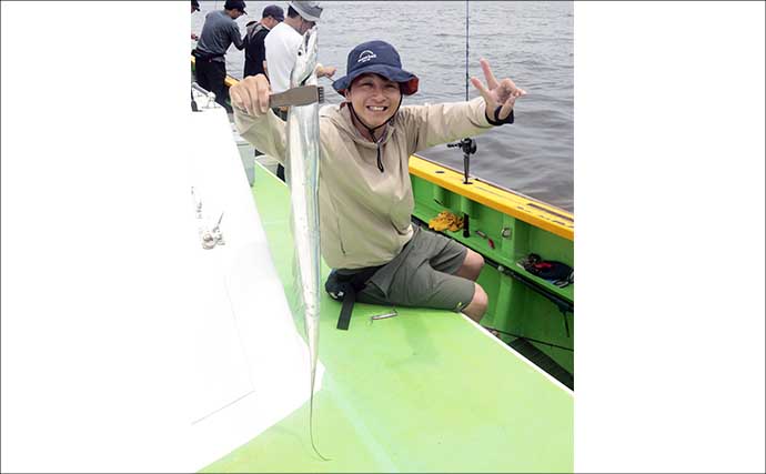 東京湾ルアータチウオ船でトップ36尾と数釣り達成！【渡辺釣船店・横浜】