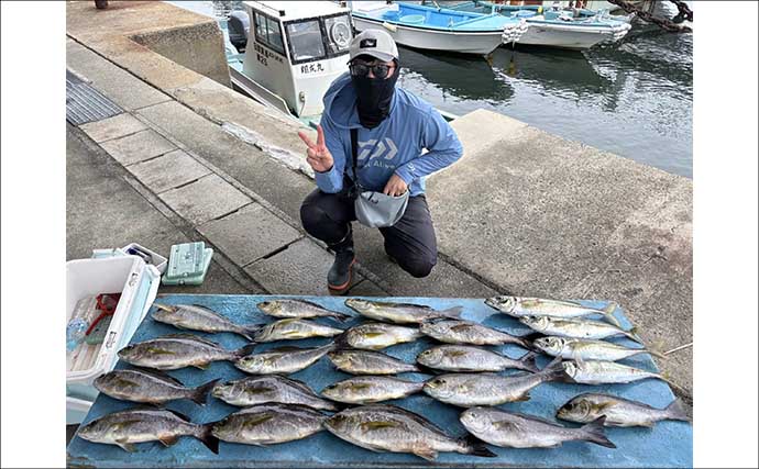 金洲五目釣りで美味魚アオダイ＆ヒメダイ快釣【船釣り釣果速報8選・愛知／静岡】