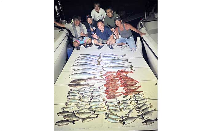 エギタコ釣りで船中マダコ50匹超え！数釣りのチャンス到来【沖のルアー釣果速報12選・愛知・三重】