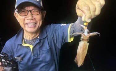 敦賀沖イカメタル釣行で32匹好捕【福井】念願のサオ頭は惜しくも逃す