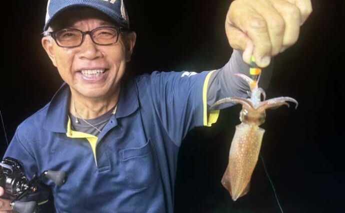 敦賀沖イカメタル釣行で32匹好捕【福井】念願のサオ頭は惜しくも逃す