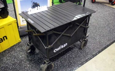 「かさばる釣りの荷物、どうやって運んでる？」 電動キャリーワゴンが便利…