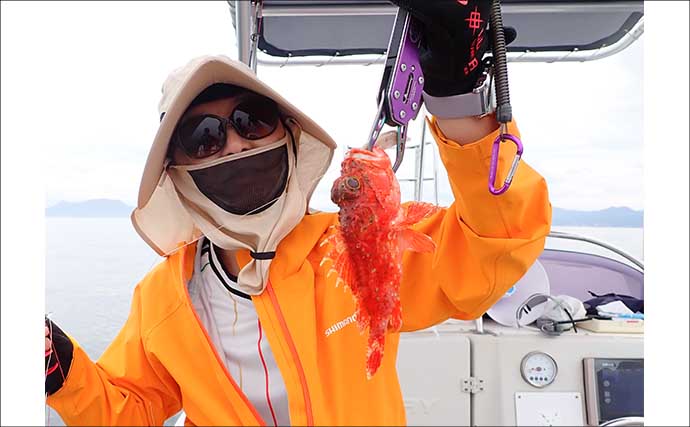 マイボートで初の中深場釣りに挑戦　駿河湾ボート釣りで大サバ＆本命オニカサゴに歓喜！