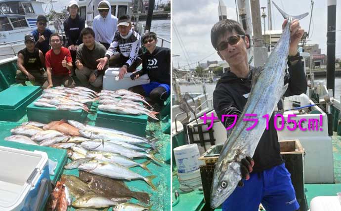 明石沖でマダコ好調！2kg超えを筆頭にお土産十分　関西エリアの【船釣り特選釣果7選】
