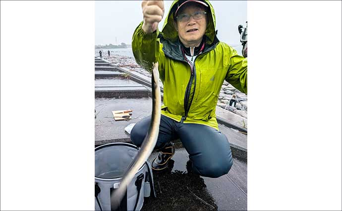 宮川でブッコミ釣りで60cm級を頭にウナギ3匹！【三重】3種のエサを比較してみた