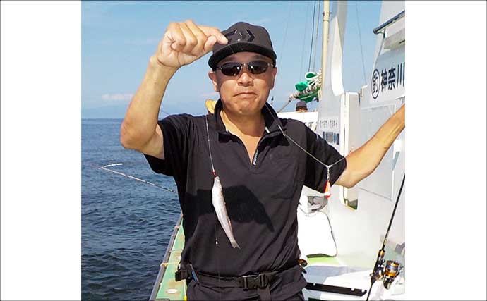相模湾の船キス釣りでトップ45尾【ちがさき丸】振分け仕掛けに好反応！