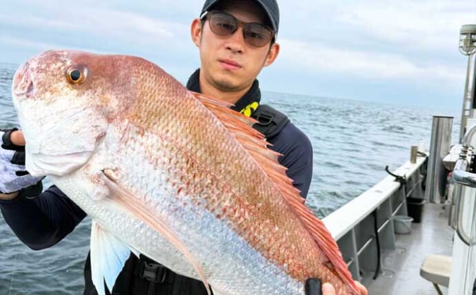 島原沖タイラバで70cm超えの大物交えマダイ好ヒット中【船釣り最新情報5選・大分／熊本】