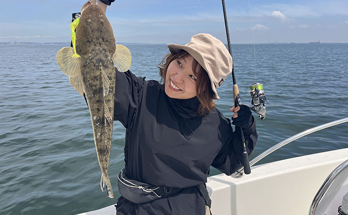 初夏の伊勢湾でリレー釣り満喫　キス60匹・マダイ6枚・ブリ7本の好釣果