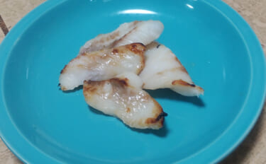 「淡白な魚にオススメ」レシピ：ヨコスジフエダイの若狭焼き　薄味がポイン…