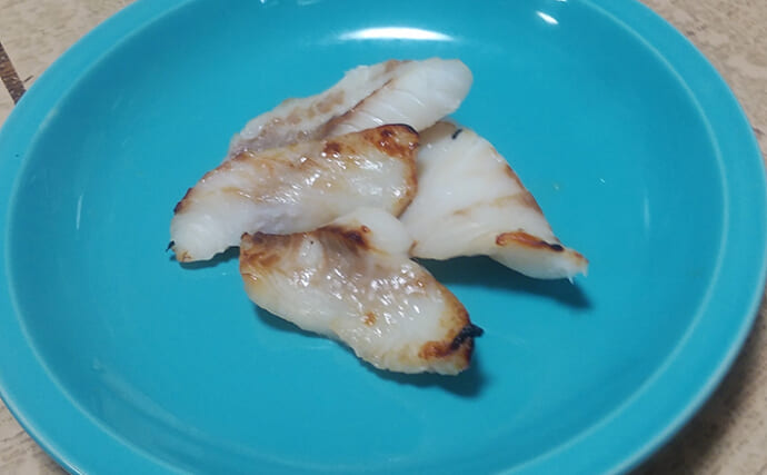 「淡白な魚にオススメ」レシピ：ヨコスジフエダイの若狭焼き　薄味がポイント