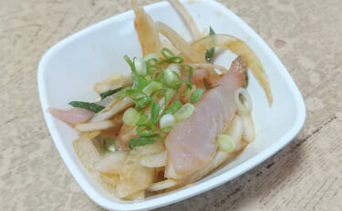 「夏のあっさり」レシピ：セイゴの香味野菜和え　シャキシャキ野菜がアクセ…