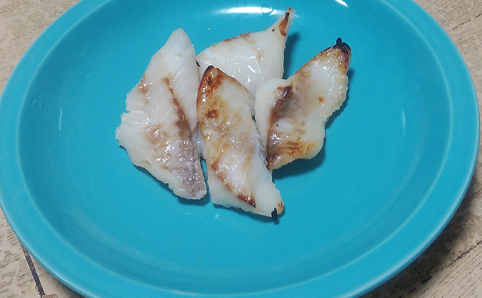 「淡白な魚にオススメ」レシピ：ヨコスジフエダイの若狭焼き　薄味がポイント