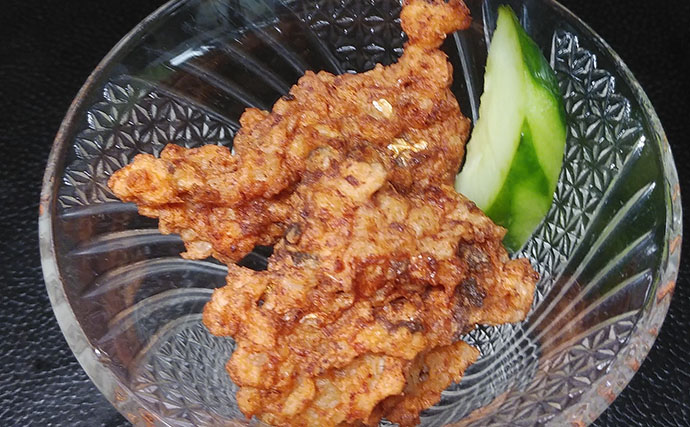 釣魚で作る「ビールのおつまみ」レシピ：ヒラの揚げ身　つなぎは少なめに！