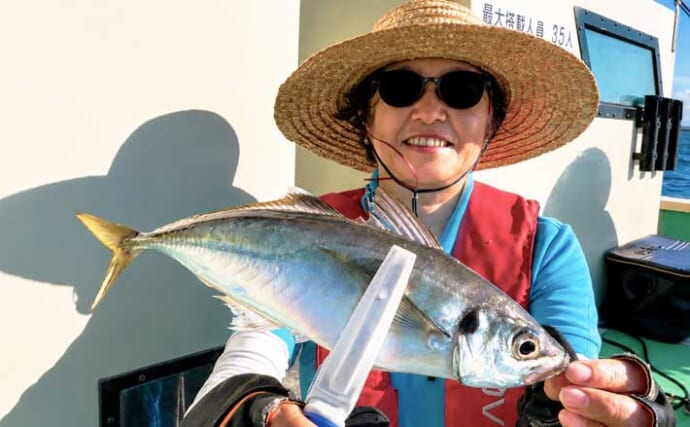 相模湾のLT（ライト）五目釣りで大型アジにシロアマダイなど多彩釣果！【まごうの丸】