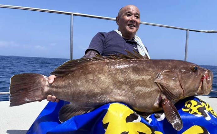 大物アラ堂々浮上！平戸沖で大型魚狙いが好調！【沖釣り最新情報6選・長崎／佐賀】