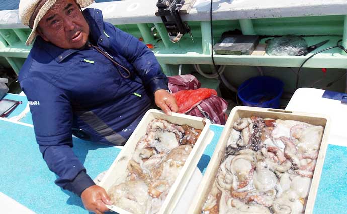 金洲の五目釣りで5kg級マハタ！泳がせにヒット【船のエサ釣り釣果速報12選・愛知／静岡】