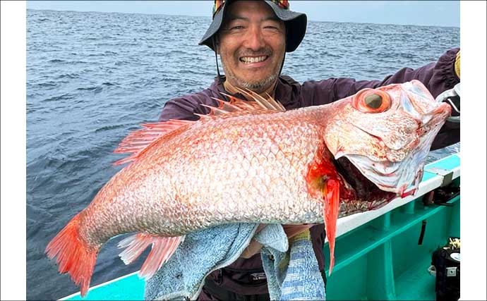 「47cm・1.95kg」大型アカムツ迫力満点！【船釣り釣果速報6選・北陸】