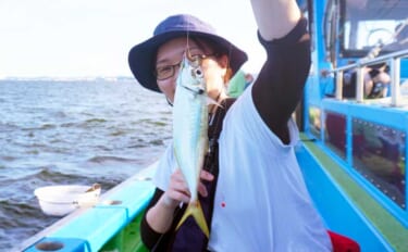 竿水没も即座に回収の奇跡！ 東京湾のアジカサゴリレー船で両本命を好捕【…